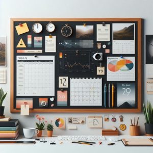 uklizená nástěnka